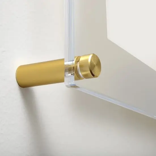 Wexel Art Mondrian 23" Double Panel Wallscape Set Gold {4}