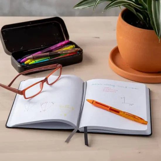 Black Hardcover Lined Journal by Artist's Loft&trade; {3}