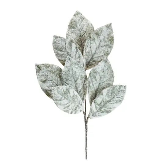 White Magnolia Leaf Sprays, 6ct. {1}