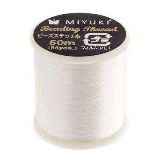 Miyuki&reg; Nylon Beading Thread, 50m Eggshell {1}