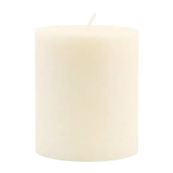 Root Candles Timberline™ 4" x 4" Unscented Pillar Candle Ivory {1}