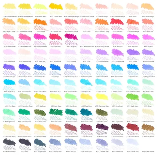 Arteza&reg; 100 Color Dual Tip TwiMarkers&reg; {6}