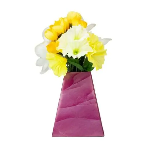 JAM Paper Pop-Up Vase Boxes, 3ct. Purple Marble {3}
