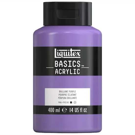 Liquitex&reg; BASICS&trade; 13.5oz. Acrylic Paint 590 Brilliant Purple {1}