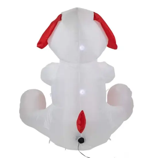 4ft. Inflatable Lighted Valentine's Day Doggie Outdoor Decoration {5}