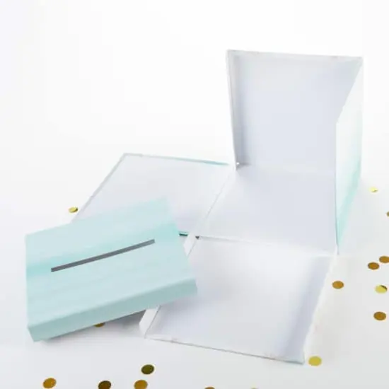 Kate Aspen&reg; Geometric Floral Card Box {7}