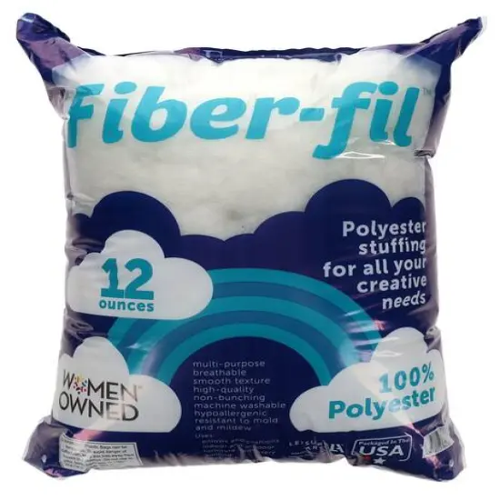 Essentials by Leisure Arts Polyester Fiber Fill, 12oz. {1}