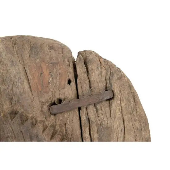 Hello Honey&reg; Found Wood Wheel Cog Bookends Set {5}