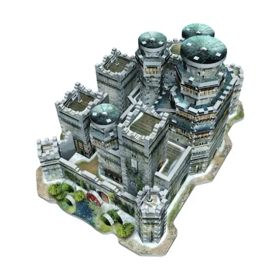 Wrebbit 3D Puzzle&trade; Game of Thrones&trade; Winterfell 910 Piece Puzzle {9}