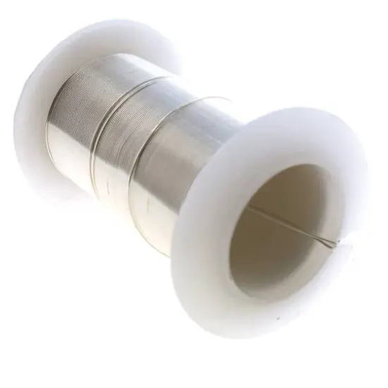The Beadsmith&reg; Wire&trade; Elements 28 Gauge Tarnish-Resistant Wire Silver {5}