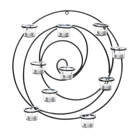 17.25" Hypnotic Candle Wall Sconce {4}