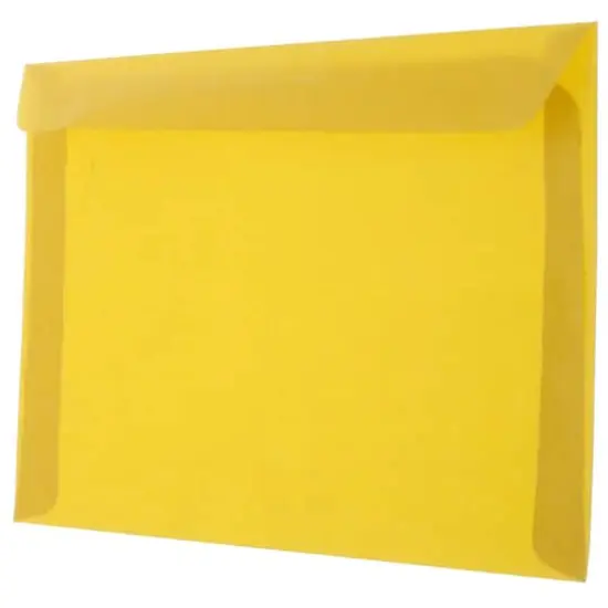 JAM Paper 9" x 12" Booklet Vellum Envelopes, 25ct. Gold {4}