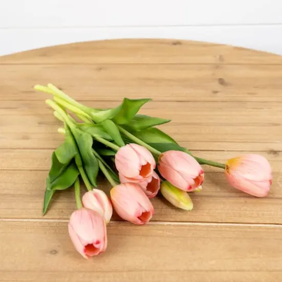 10.5" Pink Tulip Floral Bundle, 2ct. {3}