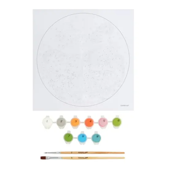 Mushroom Paint-by-Number Plywood Surface Kit by Artist's Loft&reg; {3}