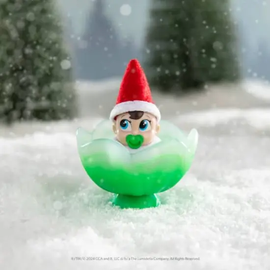 The Elf on the Shelf&reg; Frost Pips&trade; Mini Blooms Blue Eyed Boy Elf Baby {4}