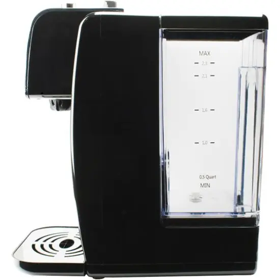 Brentwood 2.3qt. Black Single-Touch Instant Hot Water Dispenser {4}