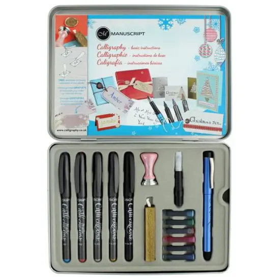 Manuscript Cartridge Pen Christmas Creations Set {3}