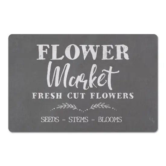 Flower Market Floor Mat {1}