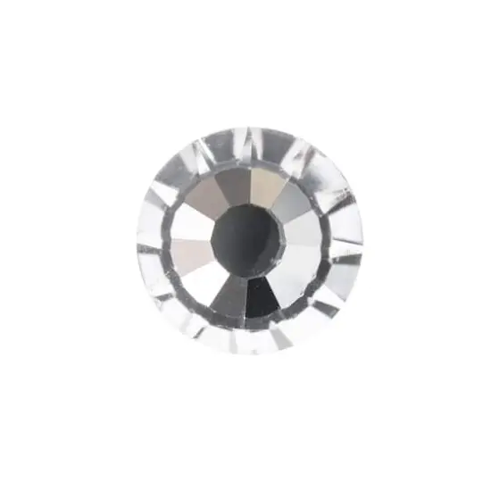 John Bead Crystal Lane SS34 Crystal Glass Round Flatback Rhinestones, 288ct. Crystal Clear {3}