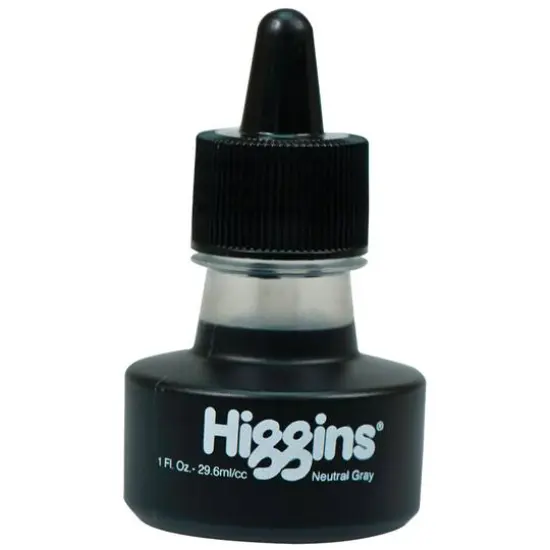 Higgins Drawing Ink, 1oz. Neutral Gray {1}