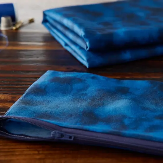 Northcott Impressions Premium Navy Quilt Cotton Fabric {3}