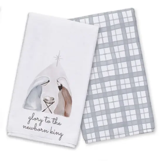 Glory to the Newborn King Tea Towel Set {1}