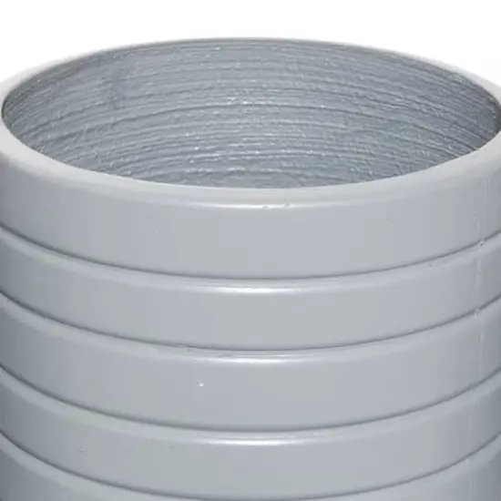 Set of 3 Grey MgO Contemporary Planter 14", 16", 18" {6}