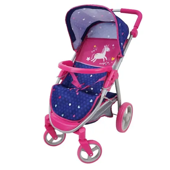 509 Crew Unicorn 2-in-1 Doll Travel System {6}