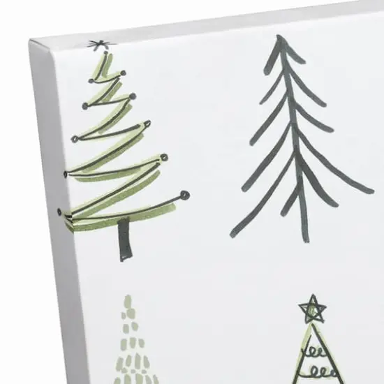 Tree Mat 24x24 Canvas Wall Art {4}