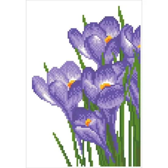 Diamond Dotz&reg; Intermediate Spring Crocus Diamond Painting Kit {3}