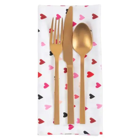 DII&reg; Confetti Hearts Print Napkins, 6ct. {3}