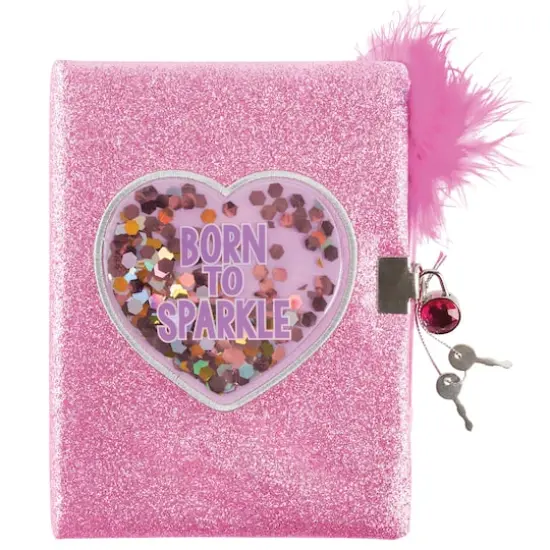 Make It Real 3C4G&reg; Born To Sparkle Glitter Locking Journal {3}