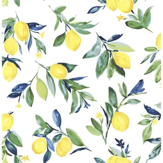 NuWallpaper Lemon Drop Yellow Peel & Stick Wallpaper {1}