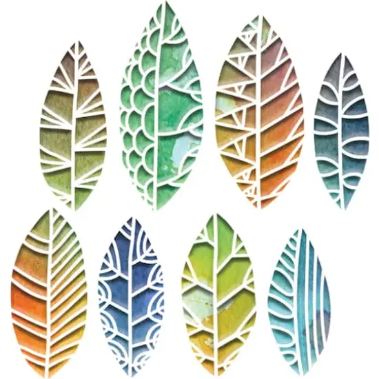 Sizzix&reg; Thinlits&trade; Cut Out Leaves Die Set by Tim Holtz&reg; {5}