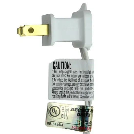 2ft. Pre-Lit Snow White Artificial Christmas Tree, Multicolor Lights {4}