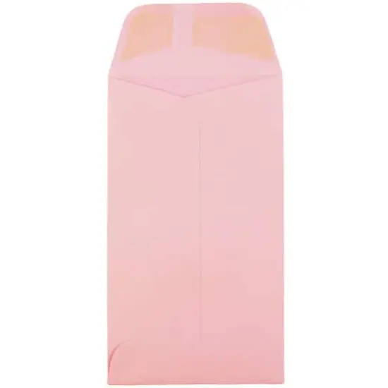 JAM Paper 3.125" x 5.5" Pastel Baby Pink Coin Business Envelopes, 50ct. {3}