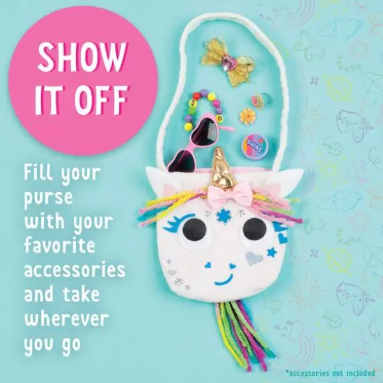 Creativity for Kids&reg; Unicorn Purse {7}