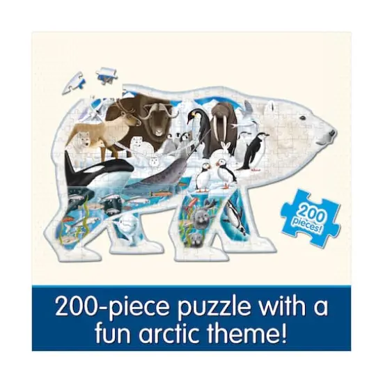 Wildlife World Puzzle - Artic: 200 Pcs {5}
