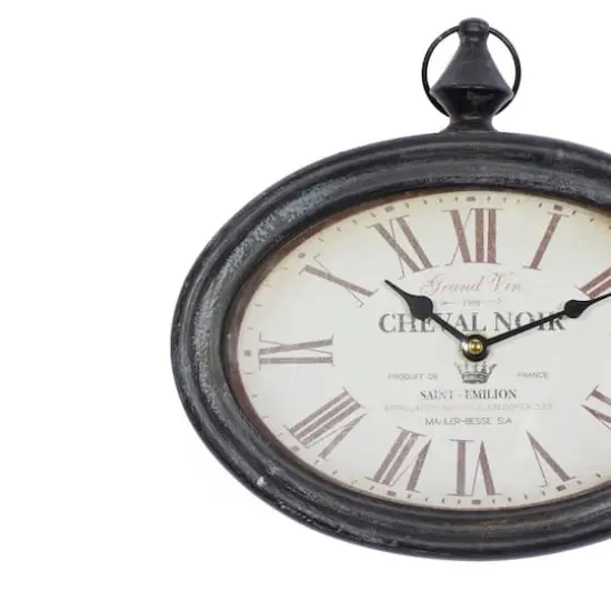 12" Metal Vintage Wall Clock, 2ct. {5}