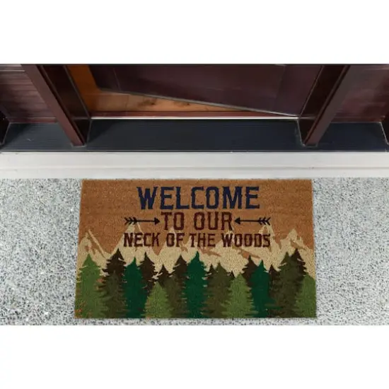 DII&reg; Welcome Woods Doormat {4}