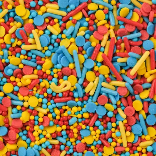 PME Cake Sweet Street&reg; 7.3oz. Sprinkle Mix Super Hero {1}