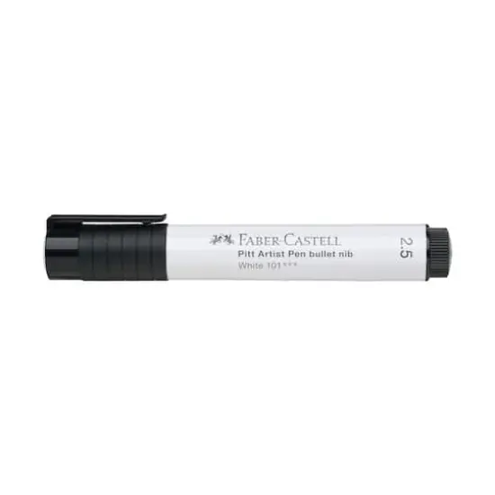 Faber-Castell&reg; PITT White Artist Pen {5}