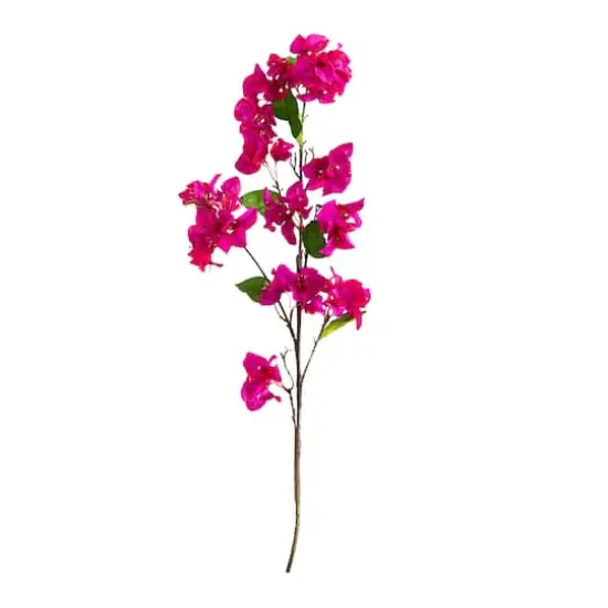 47" Dark Pink Bougainvillea Flower Stems, 3ct. {1}