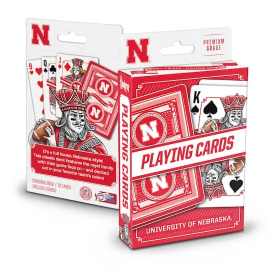NCAA Classic Series Playing Cards Nebraska Cornhuskers {1}
