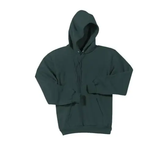 Port & Company&reg; Tall Essential Fleece Pullover Hooded Sweatshirt Dark Green {1}
