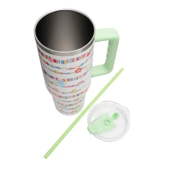 40oz. Friendship Bracelet Stainless Steel Insulated Tumbler by Ashland® {4}