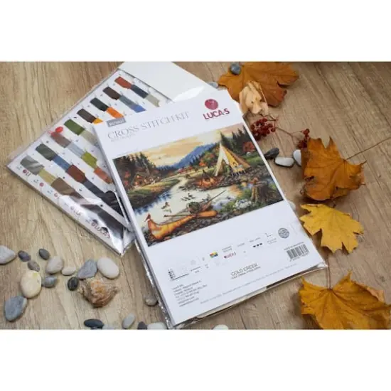Luca-S Gold Creek Counted Cross Stitch Kit {4}