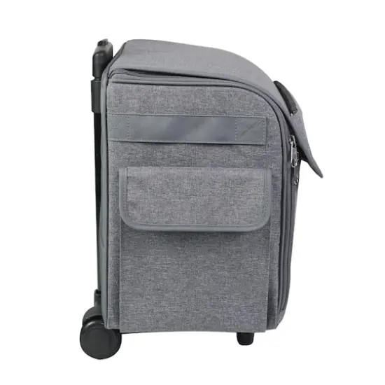 Everything Mary Heather Gray Sewing Machine Rolling Case {8}