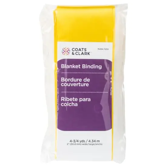 Coats & Clark&trade; 2" Blanket Binding Sun Yellow {1}