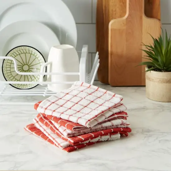 DII&reg; Spice Combo Windowpane Dishcloth (Set of 6) {4}